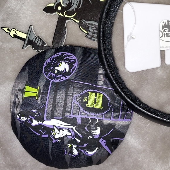 Disney Haunted mansion ears headband glow in the dark - Picture 2 of 7